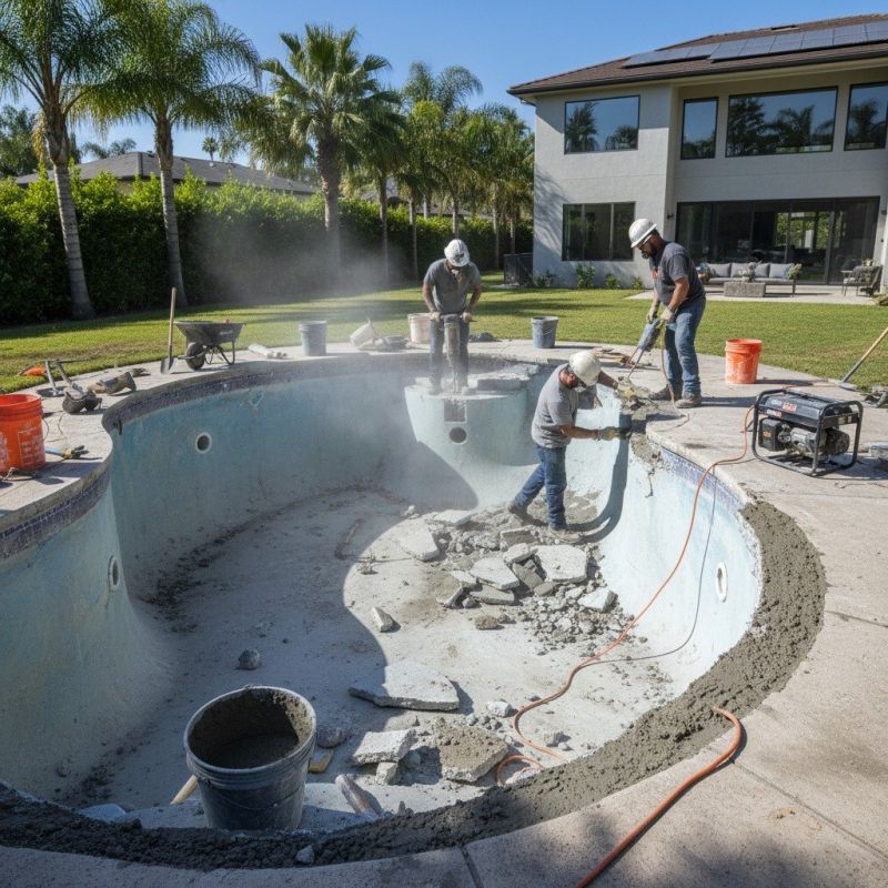 Concrete Pool Repair