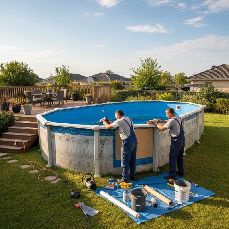Emergency Pool Repair detail