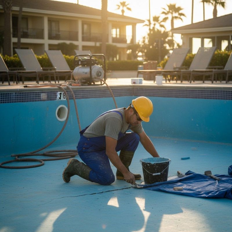 Local Emergency Pool Repair pros at work